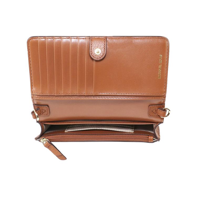 New MICHAEL KORS Jet Set Charm Leather Shoulder Bag, Crossbody Bag Small Women's Brown 32S1GT9C5L-230