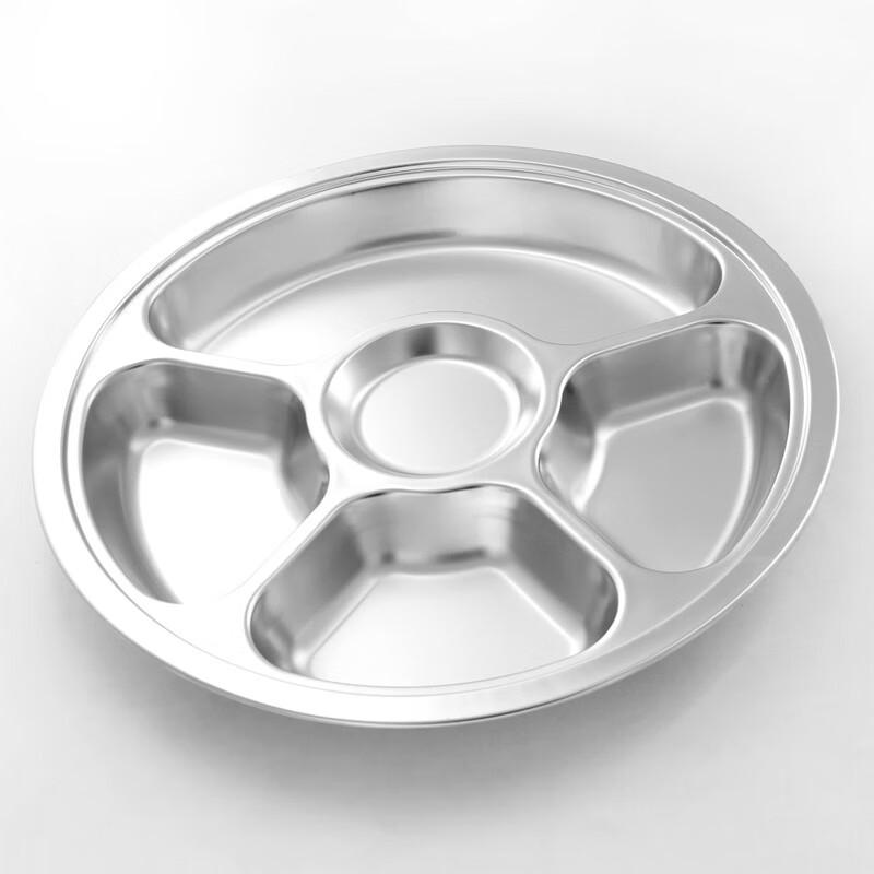 Stainless Steel Divided Lunch Tray