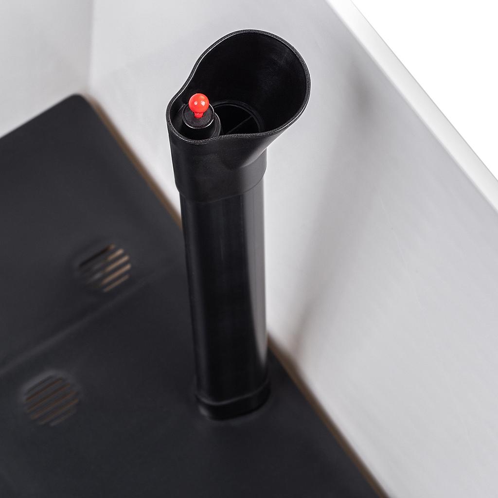 KADAX Květináč Truhlík 60cm Vložka Na Nožičkách Bílý