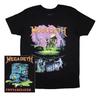 Unisex Shirt Cotton Oversize Large Size Oficial De La Banda Megadeth Contaminated S-4xl