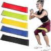 PDIN-Resistance Bands Set Premium Elastic Bands Exercise Set Levels For Home Gym Long Exercise Workout Skin-friendly For Training, Yoga Class And Phys