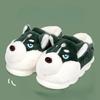 Men's Cotton Slippers Autumn Winter Indoor Home Thick Bottom Cold Resistant Cute Outer Wear Plush Warm Coldproof Cotton Slippers