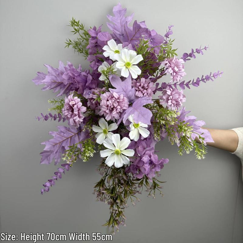 Арка из искусственных цветов для украшения свадьбы и помолвки