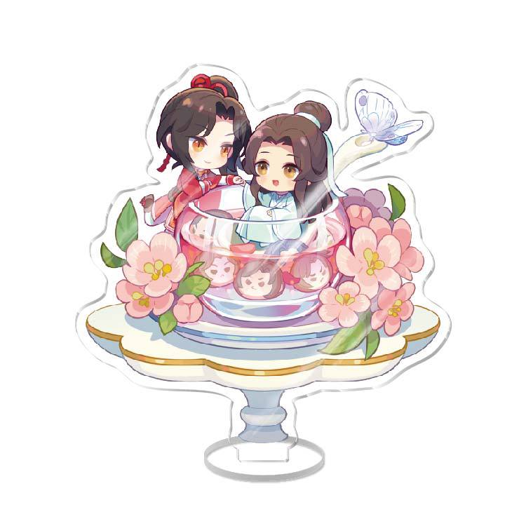 Tian Guan Ci Fu Heavenly Officials Blessing Acrylic Stand Model Plate Decoration Desk Figure Display Girls Fan Gifts BL Couple
