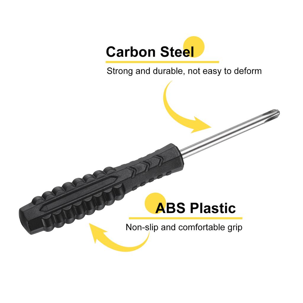 Mini Phillips Slotted Screwdriver 2/2.5/3/4/5mm Micro Precision Cross Flat Head Screwdriver Watch Eyeglasses Cellphone Repair