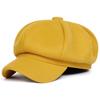 Light Board Woolen Beret Women's Hat Women's Duck Tongue Octagonal Hat Simple Fashion Casual Autumn and Winter Tide Retro