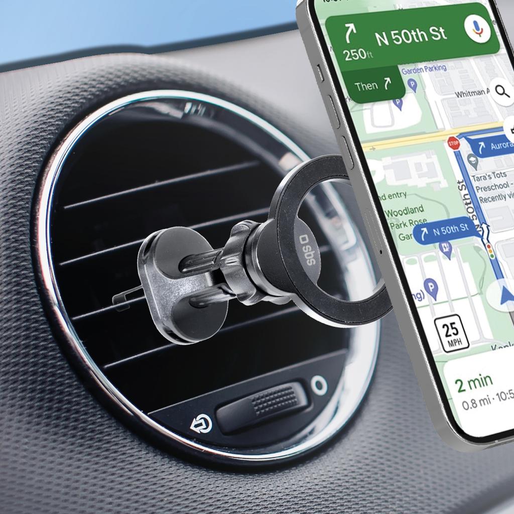 MagSafe Smartphone Car Holder - Black