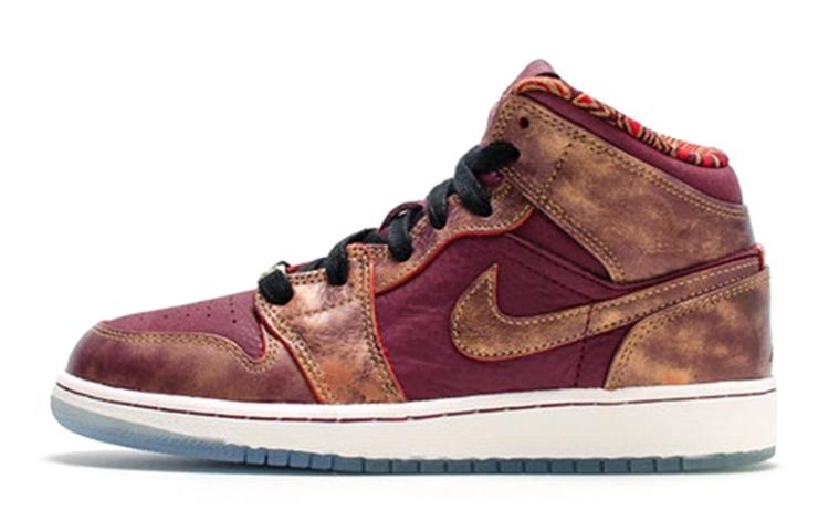 Jordan 1 Mid GS BHM 647562-605 36