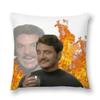 Funny P-Pedro Pascal M-Mood M-Memes Pillow Case Throw Pillow Cover Nordic Vintage Style Cushion Covers Home Living Room Sofa