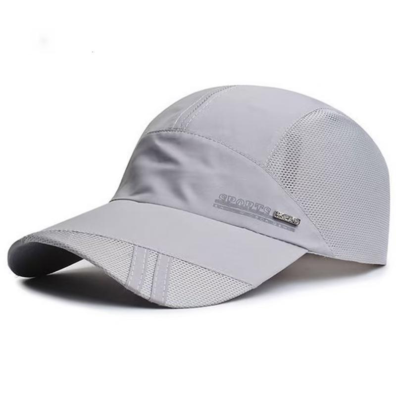 Lightweight Breathable Outdoor Sports Cap with Mesh Panels Adjustable Fit for Running Hiking and Casual Wear