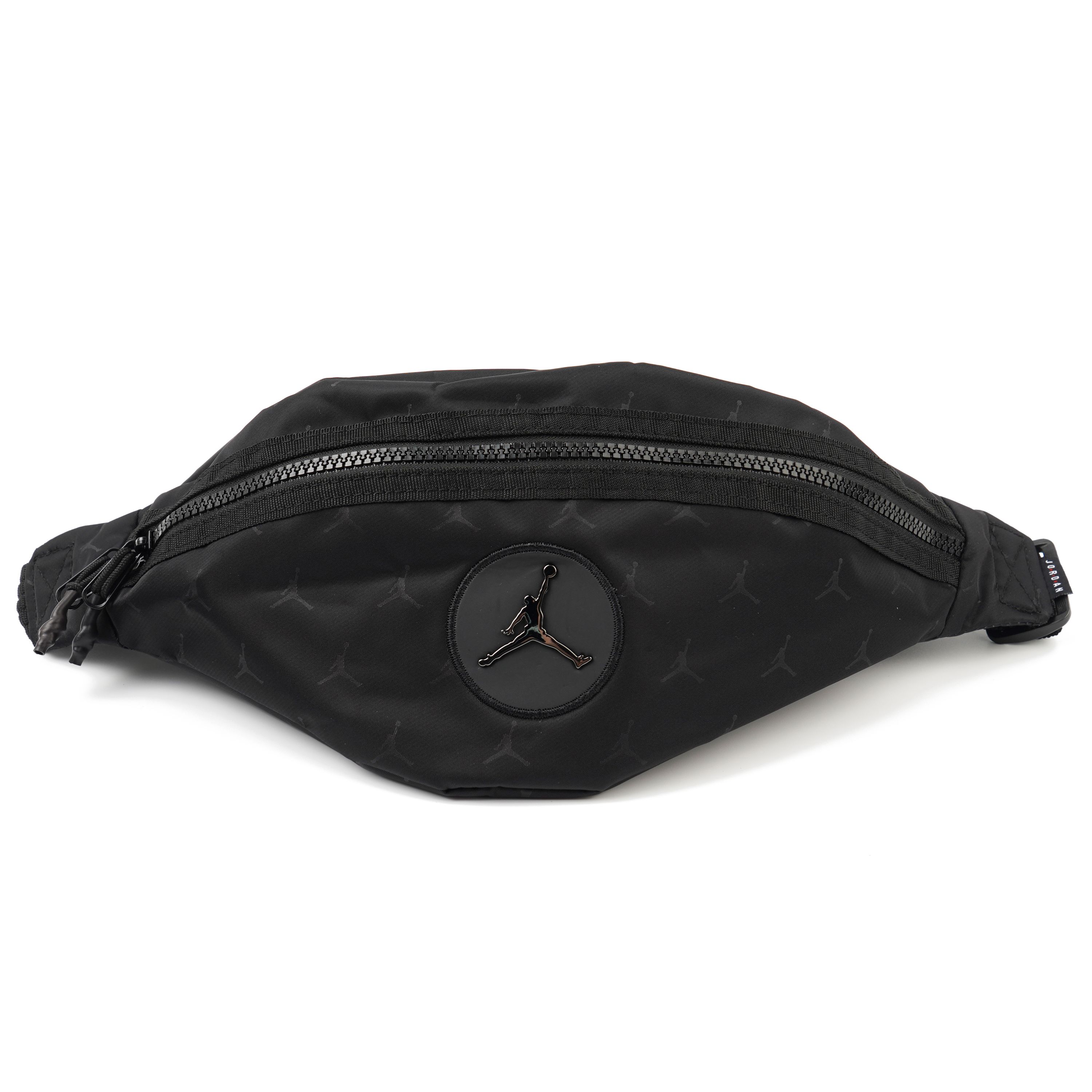 

Jordan Basic Logo Print Polyester Chest Bag Waist Bag Unisex bags Black JD2213005GS-001 Black