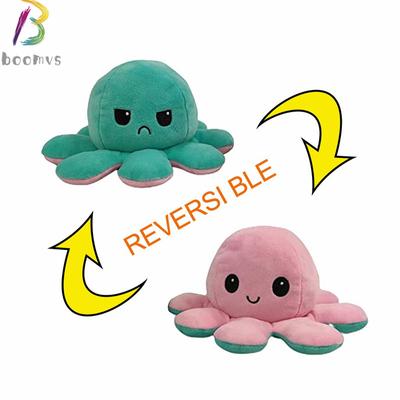 (Boom)Kids Gift Children Cute Plush Toys Double-Sided Flip Doll Soft Reversible