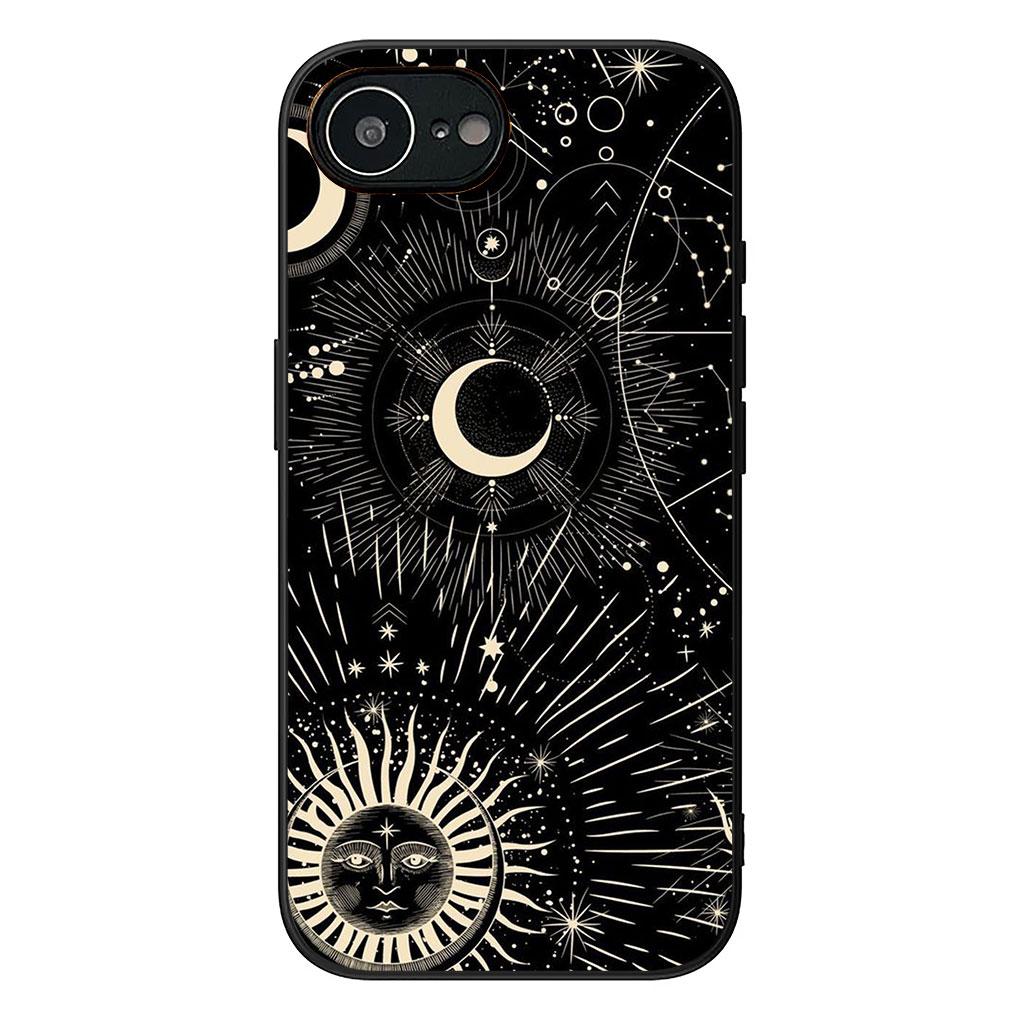 Cover for Xiaomi Redmi 15 9A 9C NFC 7A 9T Note 9 8 7 8T 15c A5 4G 5G Phone Case Witches Moon Totem Divine Witch Sun Face