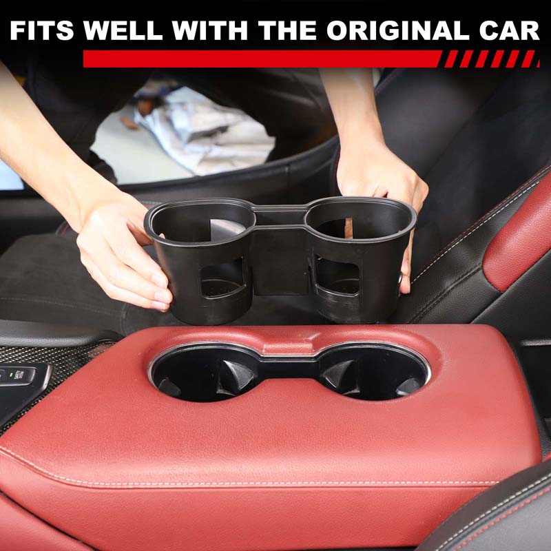 For 2019-2025 Toyota GR Supra A90 Console Cup Holder Inserts Center Console Cup Holder Drink Holder Protector Met Accessories