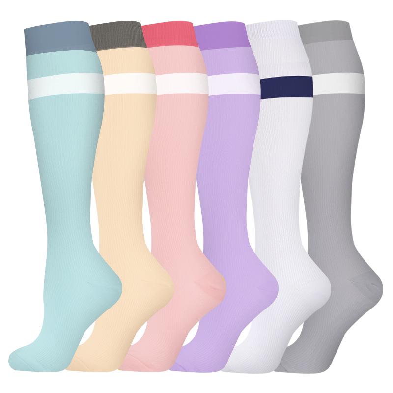 Cross-border Over-the-Knee Compression Yoga & Sport Socks Set