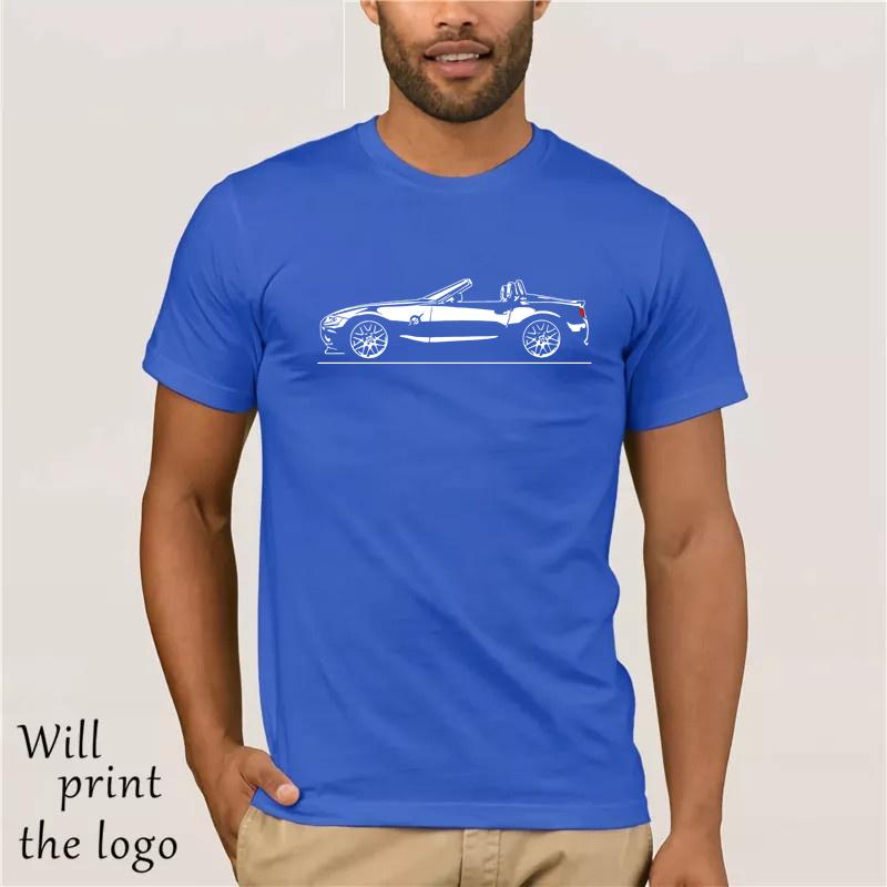 T-shirt Per Fan Z4 E85 Casual Girocollo Larga Estiva da Uomo