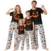 Familien-Matching Halloween-Print Loungewear-Set Kurzarm-Oberteil und Hose für Eltern und Kind