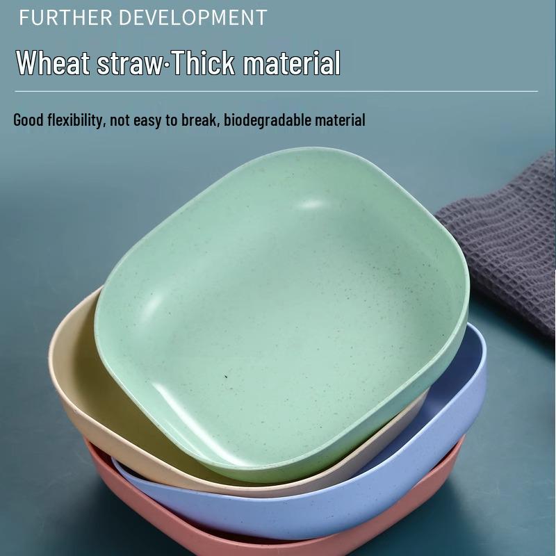Compact Japanese Bone Disposal Plate - Plastic Dining Table Accessory