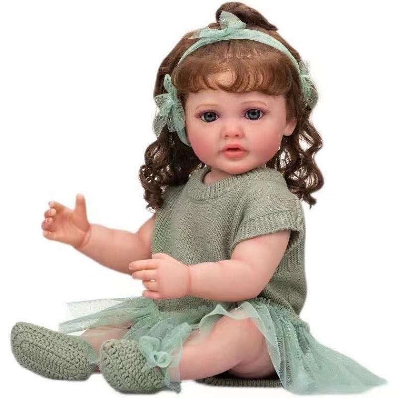 Simulation Baby Rebirth Doll Maddie3D Advanced Painted Cloth Body Simulation Baby Doll