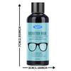 Lucidatura Tracce Lente e Montatura Occhiali, Lucidatura Tracce Lente, Lucidatura a Specchio, Adatto a Tutti gli Occhiali Crema Ripara Tracce Occhiali