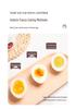 Compact Multi-Functional Egg Cooker: Single-Layer Steamed Egg Machine for Dorm Breakfasts, Anti-Dry Burning Feature