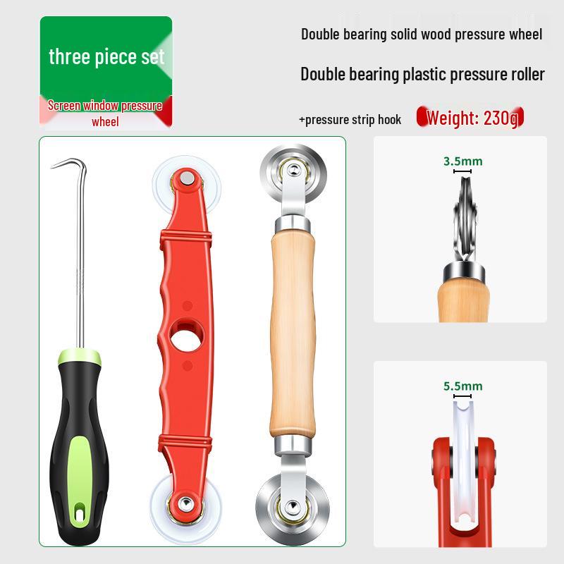 

Инструмент-ролик для установки москитной сетки для уплотнительных полос