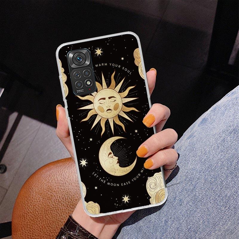 Funny Sun Moon Face Phnoe Case for Phnoe Case for Xiaomi Redmi Note 15 14 14S 13 Pro Plus 12 12S 11S 11E 10S 10 11T 5G Unique Co