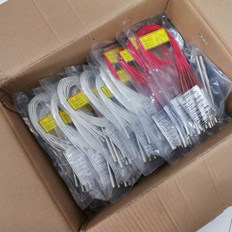 LJXH Încălzitoare Cartuș pentru Matrițe Electrice Încălzire Tubulară Cilindrică 6mmx 80-120mm 120W/130W/150W/160W/180W