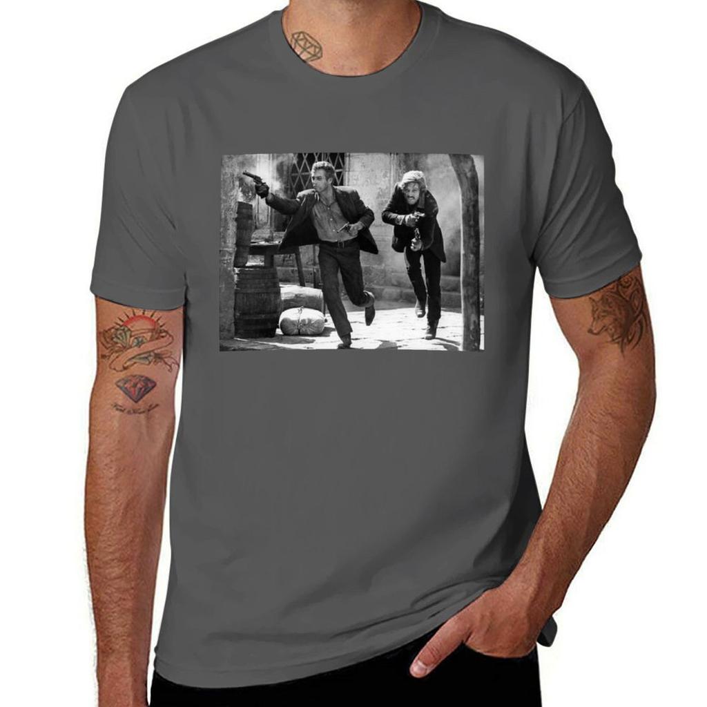 George Roy Hill Butch Cassidy a Sundance Kid Tričko Denní práce Krátký rukáv Top