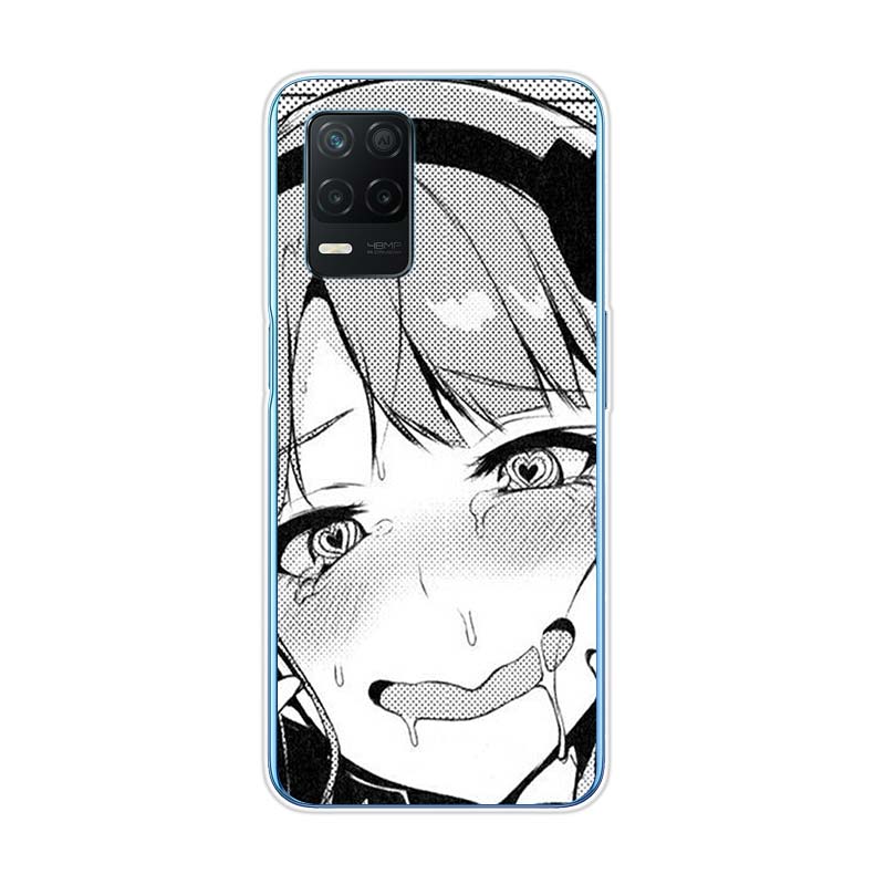 Anime Girl Japan Faces For Realme 8 8i V3 V5 GT Neo Flash Edition Explorer Master Neo2 Narzo 30 50i 50A C21Y Phone Case