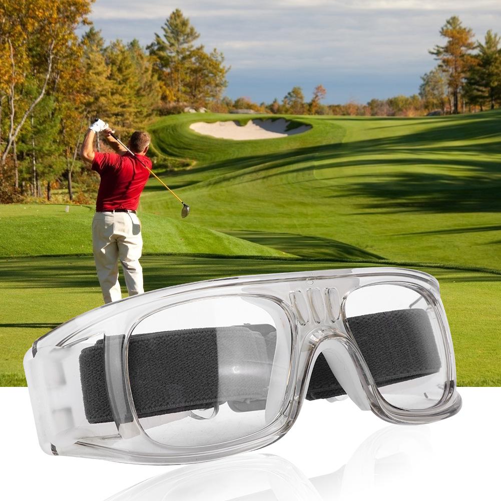 

Outdoor Sports Goggles Protective Glasses Frame for Basketball Football Golf(Transparent Gray) Transparent Gray