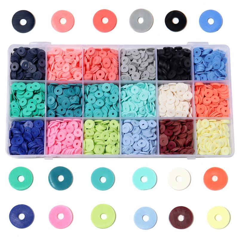 Polymer Clay Beads Box for Jewelry Making Accessories DIY Earring Bracelets Necklace Craft Jewelry Kits For Children Gift