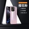 The New Second-change Skin-feeling Splicing Plain Leather Case Is Suitable for Apple 16 Lens Film Mobile Phone Case Matte iPhone15.