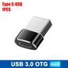 USB 3.0 To USBC Micro Adapter High-Speed USB TypeC Female To USB Type A Male Fast Charging Data OTG Adapter for Phone Converter 3
