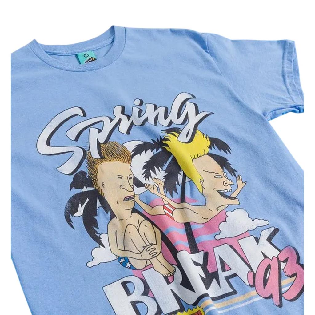 Beavis & Butthead Unisex Adult Spring Break 93 T-Shirt