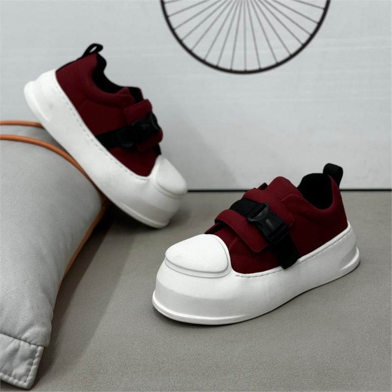 Зимний удобный нишевый повседневный круглый нос простой повседневный dl 38 красный