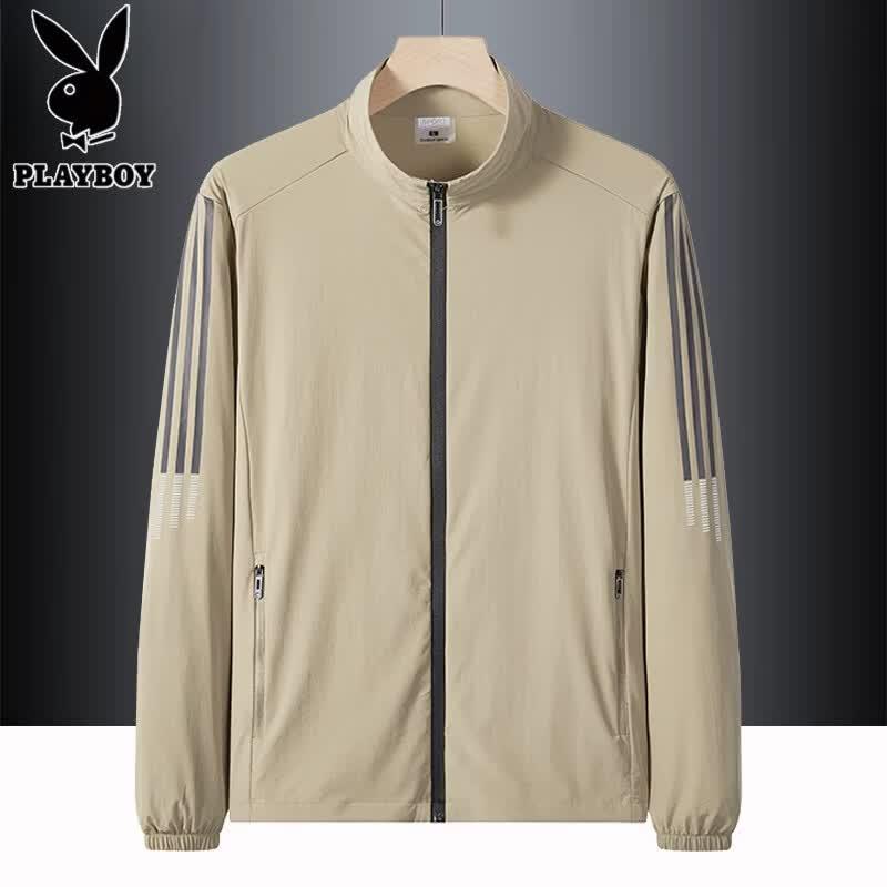 PLAYBOY Men s Ice Silk UPF50+ Sun Protection Jacket L