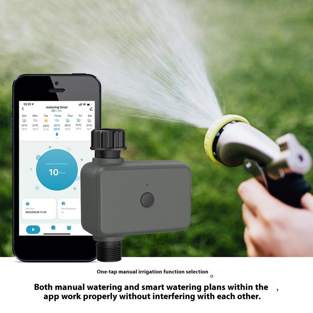 Outdoor Intelligent Sprinkler Valves With Wireless Connectivity Programmable Timer For Efficient Lawn Irrigation And Durable ABS Construction