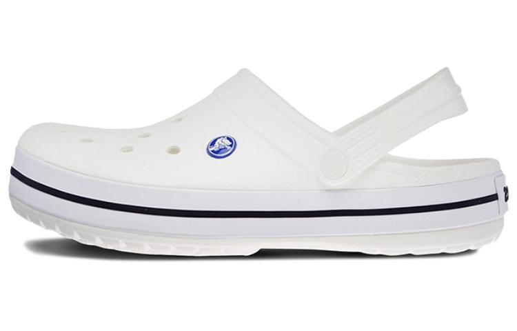 Белые пляжные сандалии Crocs для унисекс 11016-100 36-37