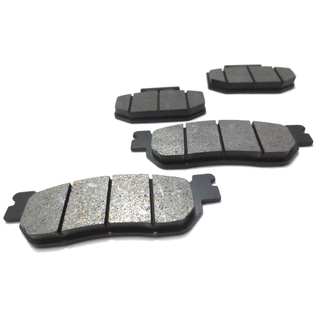 MAXIMASELECT Serow Front and Rear Brake Pad Set pads per Replacement Motorcycle Parts Maintenance Brake Parts Yamaha Compatible [Compatible with