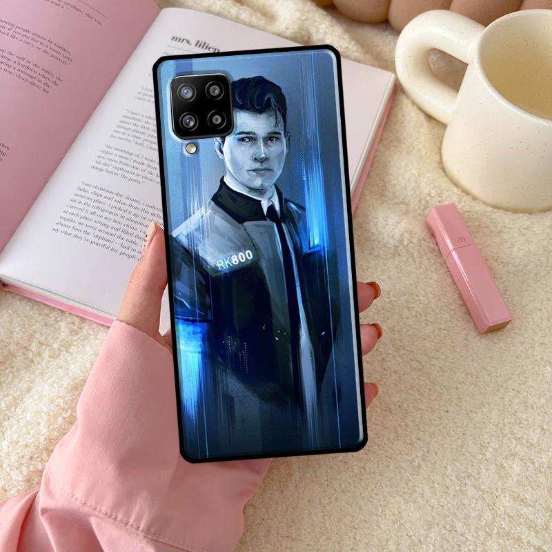 Detroit Become Human Per Samsung Galaxy A54 A34 A14 A52 A32 A12 A13 A33 A53 A15 A16 A26 A36 A56 A06 A35 A55 Custodia