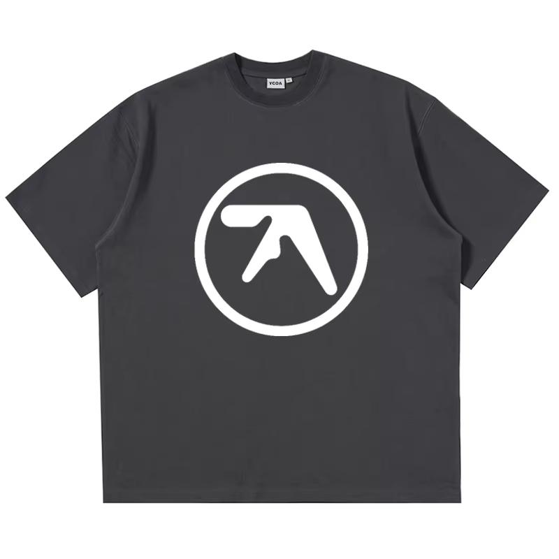 Y2k Streetwear Aphex Twin Printed Tshirt Men Women Cotton Loose Casual Short Sleeve Tshirt Mens Tshirts Summer Mens Clothing