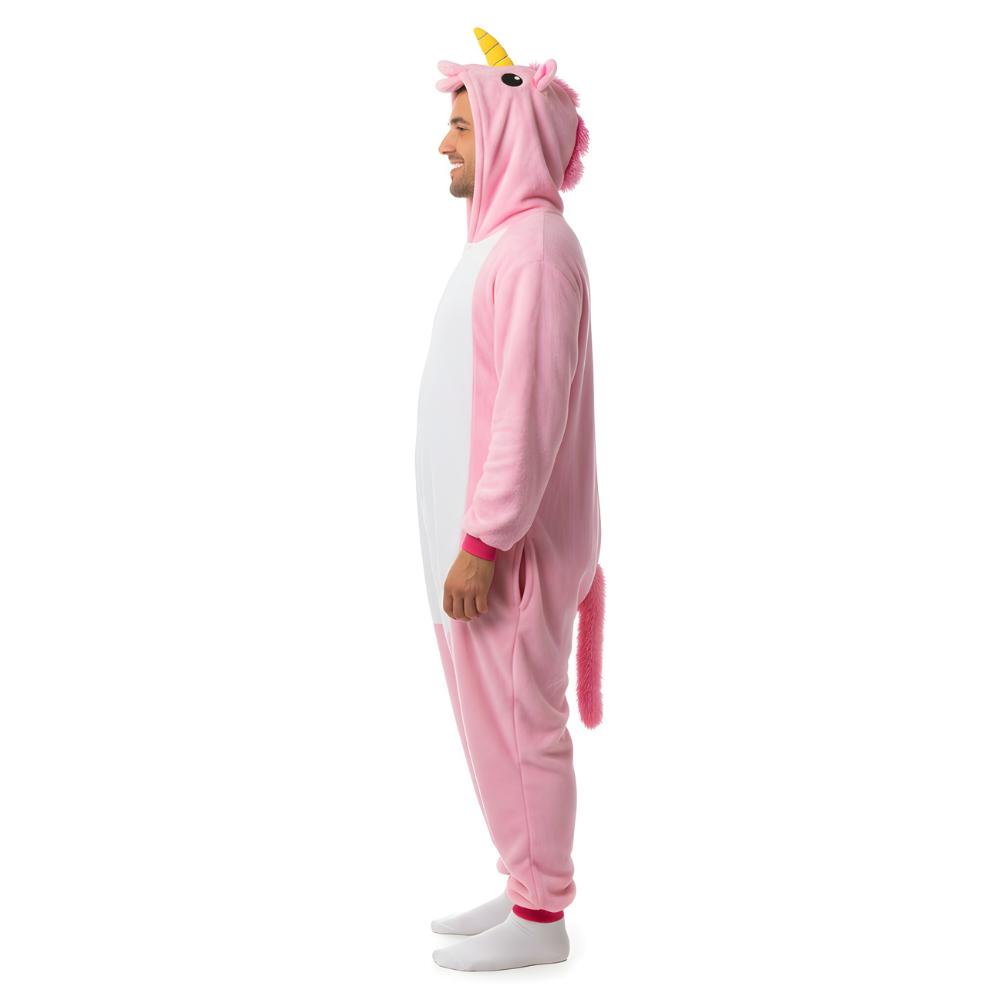 Pink Unicorn Kigurumi Onesie Costume XL: 175-185Cm