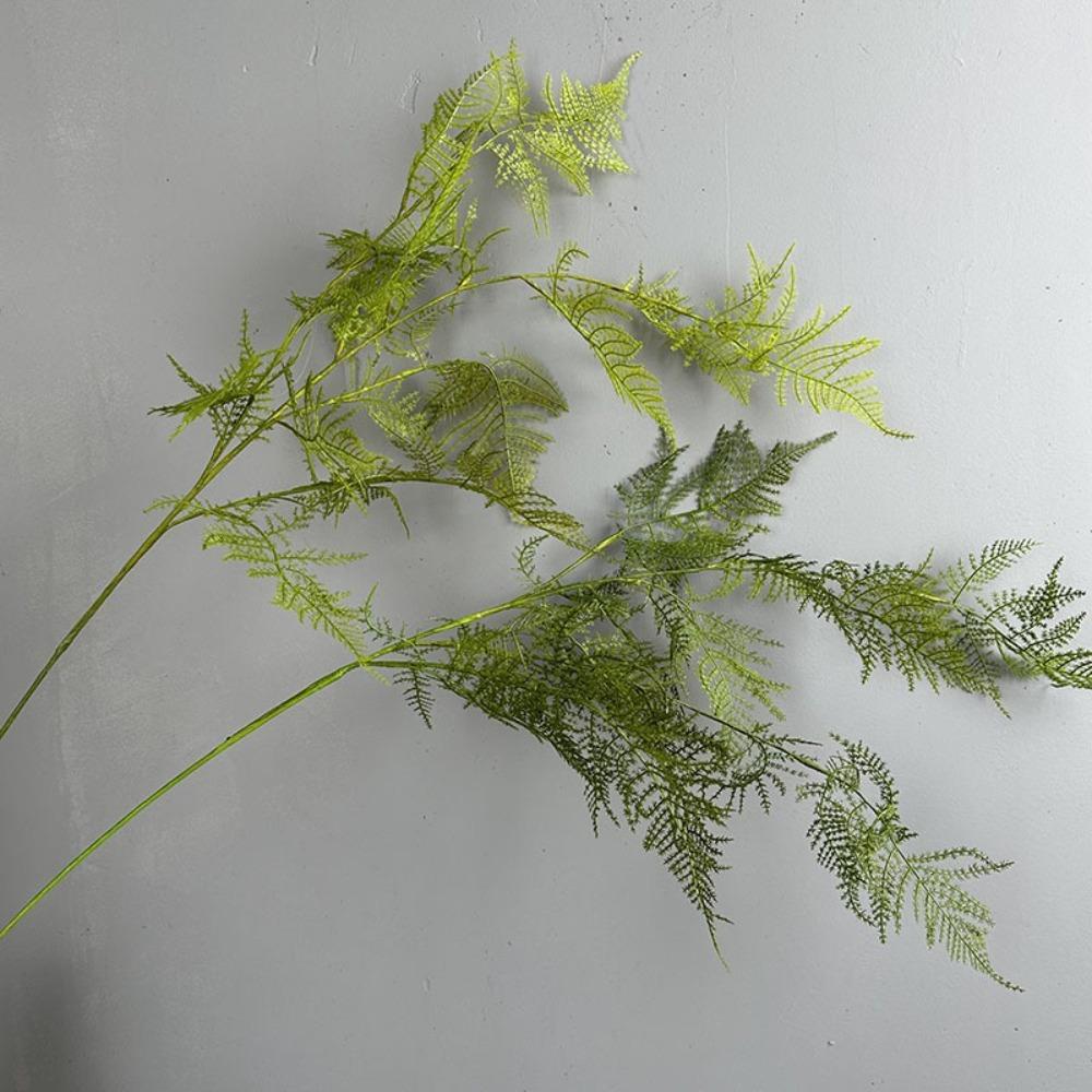 Large Artificial Asparagus Fern Realistic Boston Fern Leaves  Floral Arrangements Materials