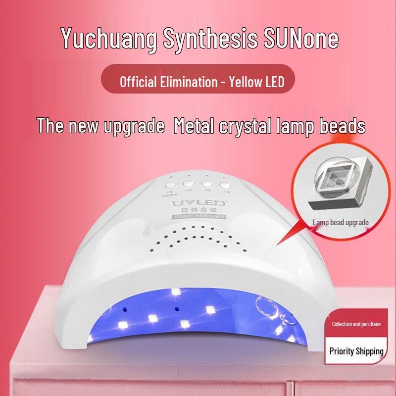 Yuchuang Sunone 48W UV/LED Nail Lamp for Gel Polish, High Power Salon Exclusive.