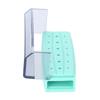 18 Holes Cleaning Box Case Dental Bur Burs Block Holder Autoclavable Dentist Tool GreenS015C