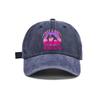 Washed Baseball Cap Unisex Adjustable Back Strap Graphic Print Just A Girl Who Loves Wrestling Casual Sports Hat For Adults