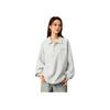Li Ning Sports Lifestyle Series Solid Color Simple Polo Neck Versatile Comfortable Loose Sweatshirt Unisex sweatshirt AWDVE17-8
