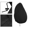 Cover for Garden And Patio Hanging Chairs, Black, with Zipper, Windproof, Dustproof, 210D Oxford ,