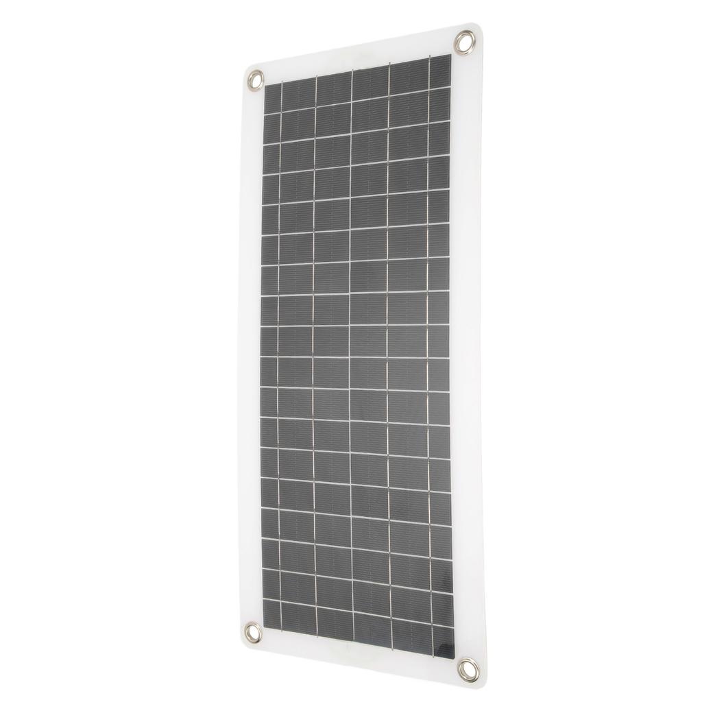 Solar Power Kit with 220W Inverter 10A Controller Polysilicon 30W Overvoltage Protection for 12V Car